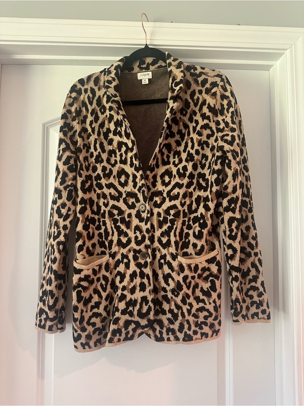 J.Crew Leopard Print Sweater